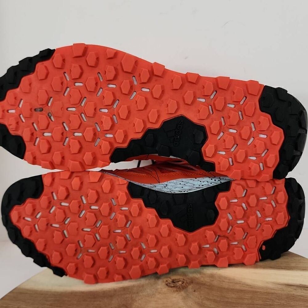 Adidas Men's Vigor Bounce Trail Runner Mens Size 9 Red/Black - Picture 9 of 11